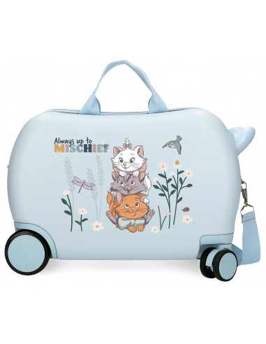 4461023 ABS ROLLING SUITCASE 4W.(2 MULTID.) 45CM. ARISTOGATO